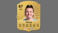 Lauren Hemp is a reliable inside forward in the game (Image via EA Sports)